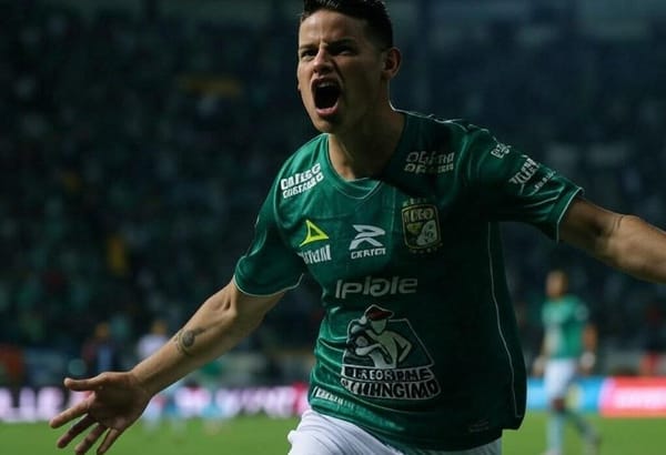 James volvió a firmar un partido de “10” y fue la máxima figura en México