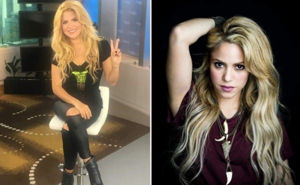 La "gemela" de Shakira aterriza en Barranquilla y enloquece a los fans