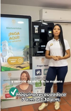 Se instaló punto de atención para consulta del impuesto predial en Girón