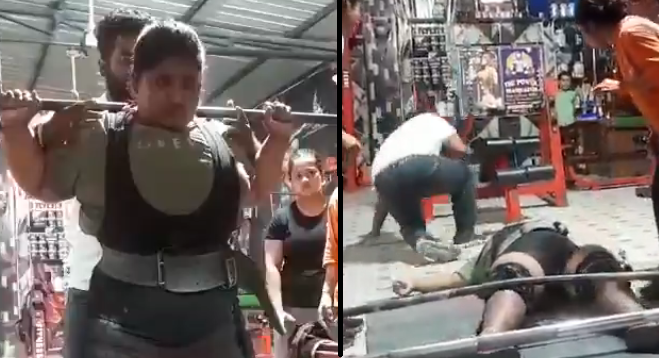 VIDEO. Joven atleta muere aplastada por una barra de 270 kg