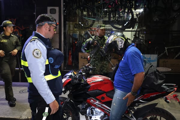 San Gil restringe circulación de motos en la noche