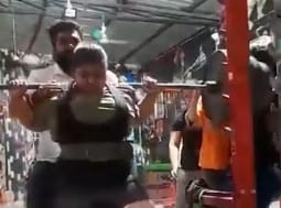 Tragedia en la halterofilia: 270kg le cayeron directo al cuello