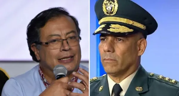 Dura diatriba de Petro contra el exgeneral Zapateiro por presunto caso de acoso sexual a la esposa de un coronel
