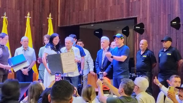 Más de 4 mil santandereanos asistieron al foro de precandidatos del uribismo en Santander