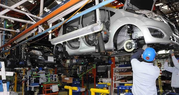 Producción industrial aumentó durante los primeros meses del año