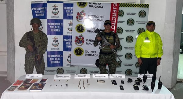 Incautado material de inteligencia al ELN
