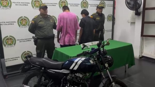 Capturados dos hombres armados hasta los dientes en Girón