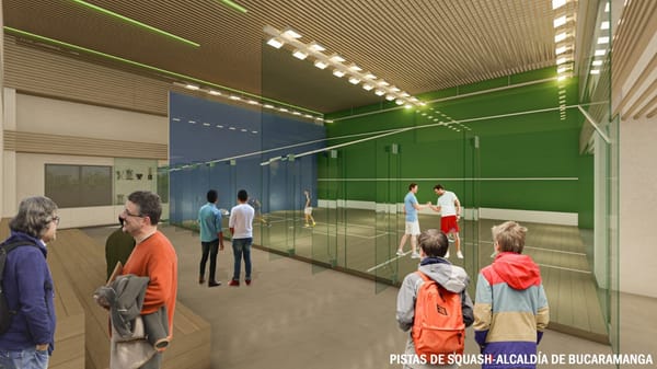 Alcaldía le puso la lupa a las canchas de Squash