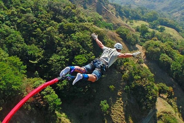 El bungee jumping más alto de Sudamérica está en San Gil