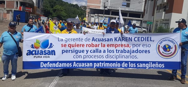 “EL Centro Democrático no es culpable de los errores administrativos en Acuasán”