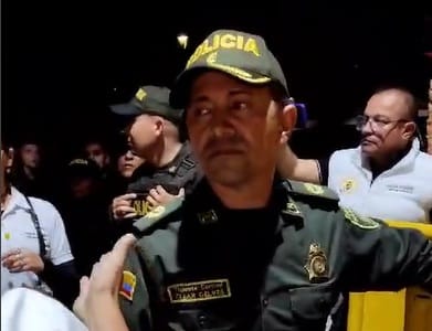 Anuncian acciones legales contra oficial de la Policía de Piedecuesta que canceló el concierto de Iván Villazón en Mulatas