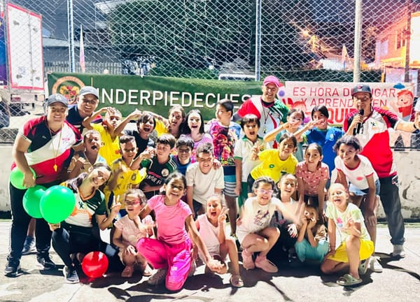 InderPiedecuesta con Festival de Sana Convivencia
