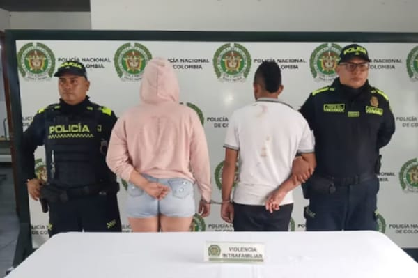 Pareja se enfrentó a cuchillo y ambos salieron heridos en Girón