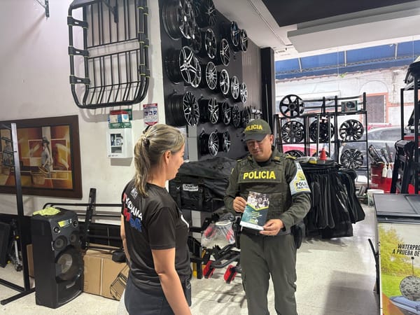 Jornada para combatir autopartes robadas
