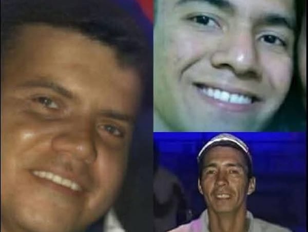 Tres hombres asesinados en masacre perpetrada en el Valle