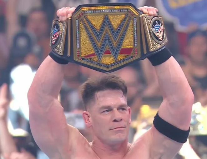 John Cena se convirtió en el máximo campeón en la historia de la WWE