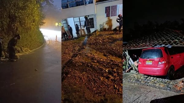 Fuerte aguacero causó estragos en Barbosa y municipios vecinos