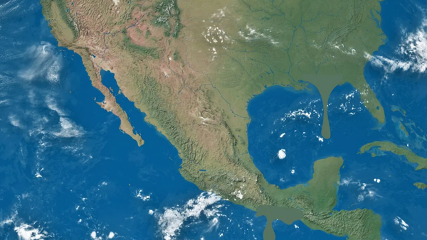 Antigua placa tectónica está deshaciendo América del Norte