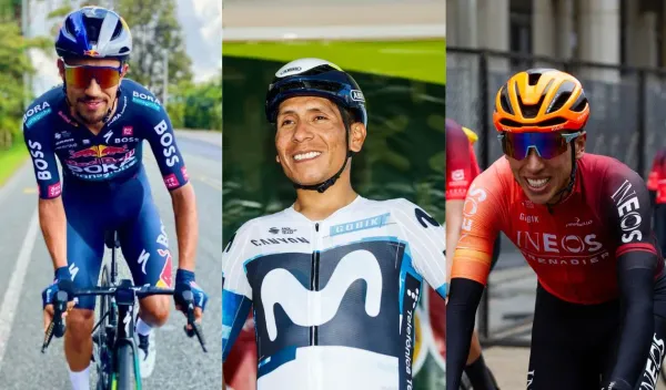 Cinco colombianos en la ‘Corsa Rosa’ 2025
