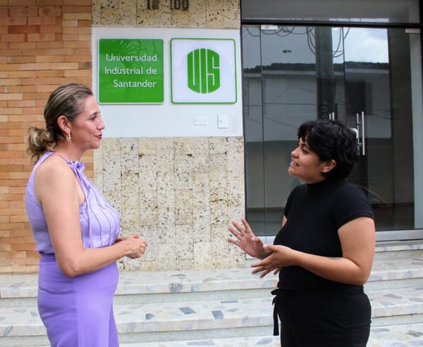 Por primera vez, una estudiante internacional vive en las residencias universitarias de la UIS