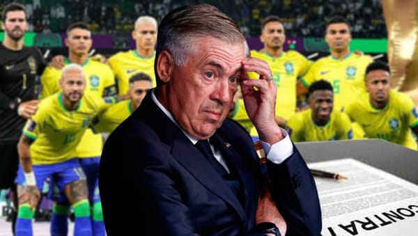 El millonario salario de Ancelotti con la Selección Brasil