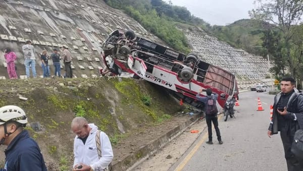 Accidente en la ruta Pamplona - Cúcuta deja una mujer muerta y varios heridos