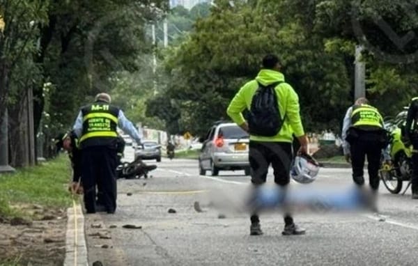Joven muere en accidente de tránsito en la autopista Floridablanca - Bucaramanga