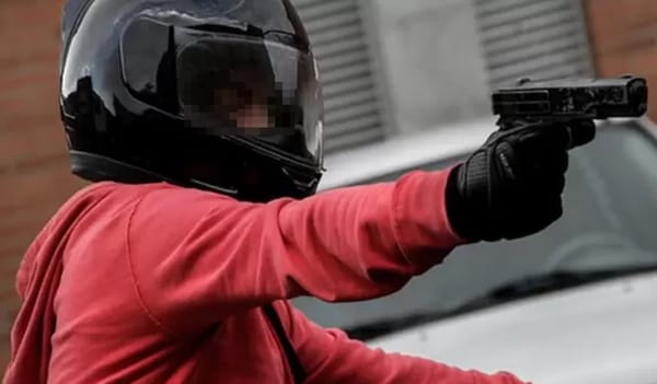 Balacera entre víctima y victimarios dejó un herido
