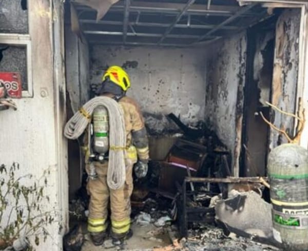 Incendio dejó un herido y pérdidas en Bucaramanga