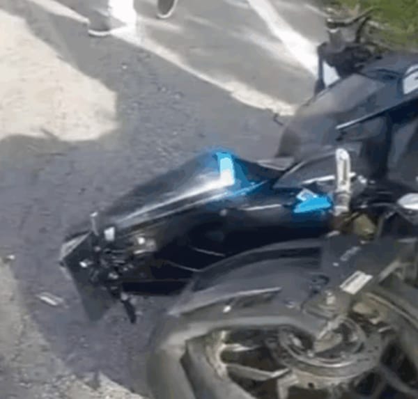 Dos motociclistas heridos en la vía San Gil-Bucaramanga