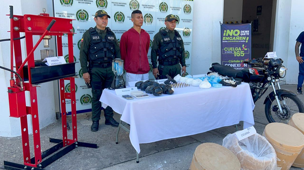 Policía le frenó las fechorías a alias “Muerte” en Barrancabermeja