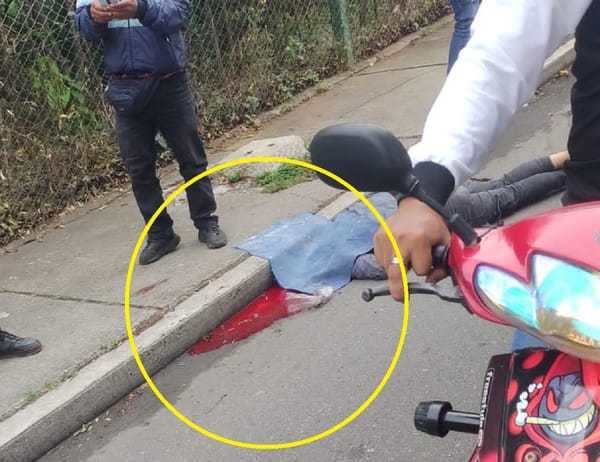 Motociclista se decapitó tras brutal accidente en Bucaramanga