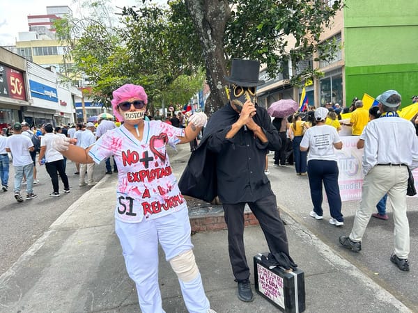 Bucaramanga marchó en el Día del Trabajo