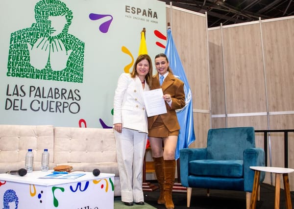 Marcela Mar Embajadora Nacional de Buena Voluntad