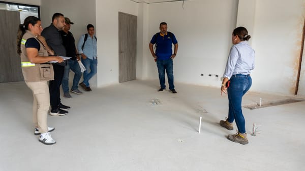 Avance de obras en Centros de Salud de Barrancabermeja