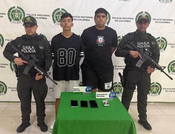 Capturados extorsionistas de menores en Bucaramanga