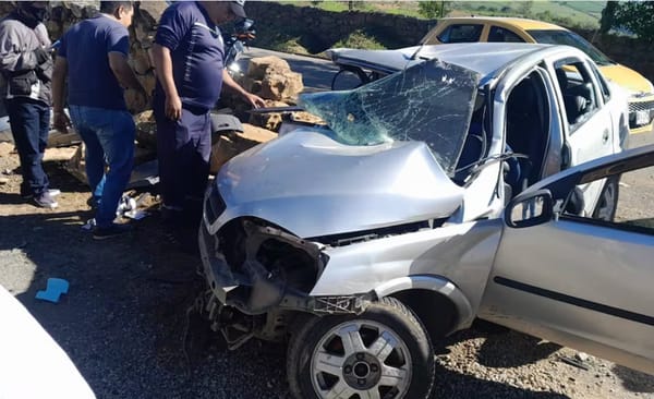 Impactante accidente en la vía San Gil – Barichara dejó tres personas heridas