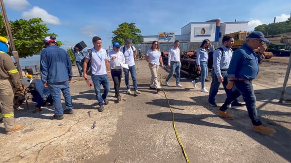 Visita técnica a obras de protección del río Magdalena en Barrancabermeja por parte del DNP