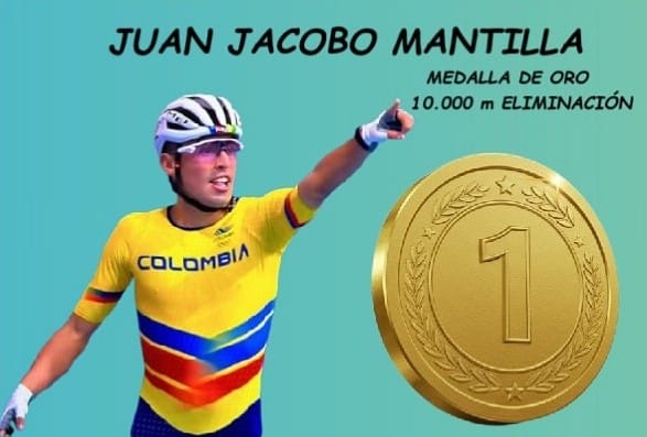 Jacobo Mantilla segundo oro en Mundiales de Chengdú