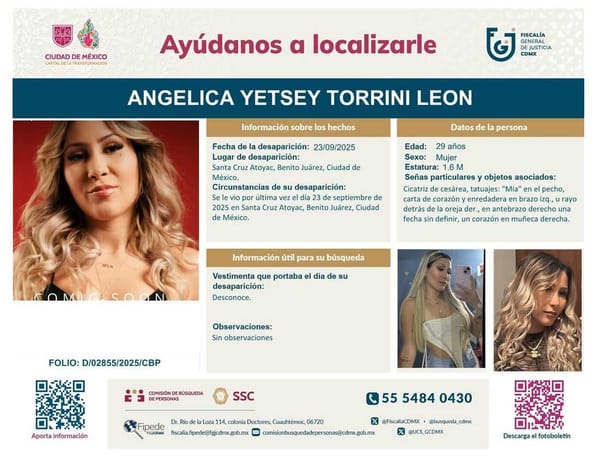 La racha sangrienta continúa: desapareció actriz porno relacionada con los músicos en México