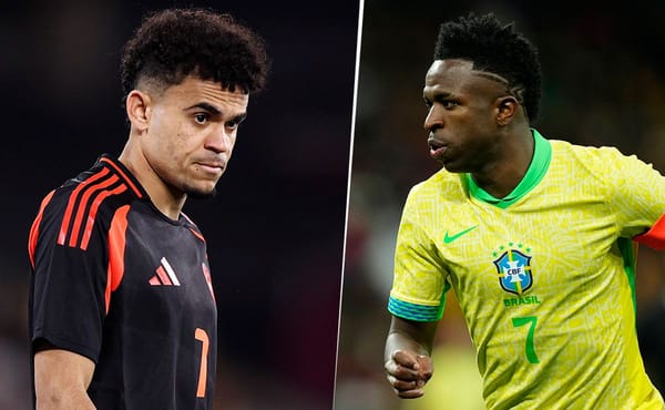 Luis Díaz haría dupla con Vinícius Júnior en 2026