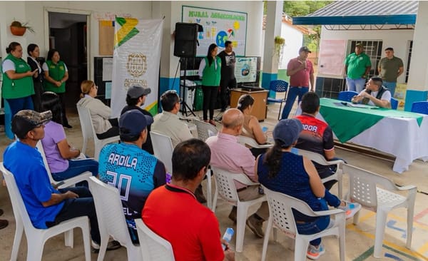 Visita a avances de obras rurales y soluciones inmediatas en Girón