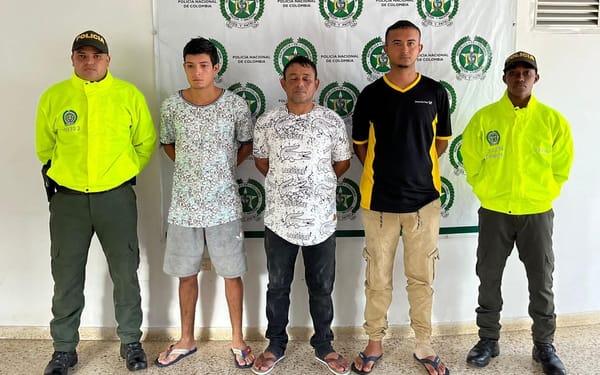 Capturados presuntos extorsionistas del Clan del Golfo que delinquían en Santander