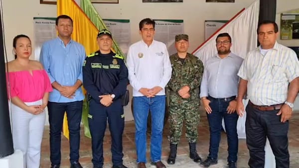 Consejo de Seguridad en Charalá por asesinato de un ciudadano y anuncian recompensa de $30 millones