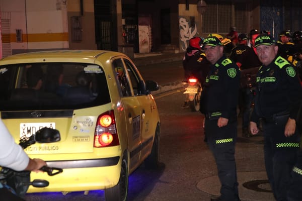 Operativos de registro y control de la Policía en Bucaramanga
