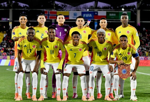 Selección Colombia Sub-20 ante el campeón de la COSAFA