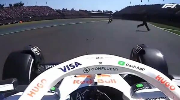 Milagro en el GP de México: piloto de la Fórmula 1 evita tragedia al esquivar a dos personas que invadieron la pista