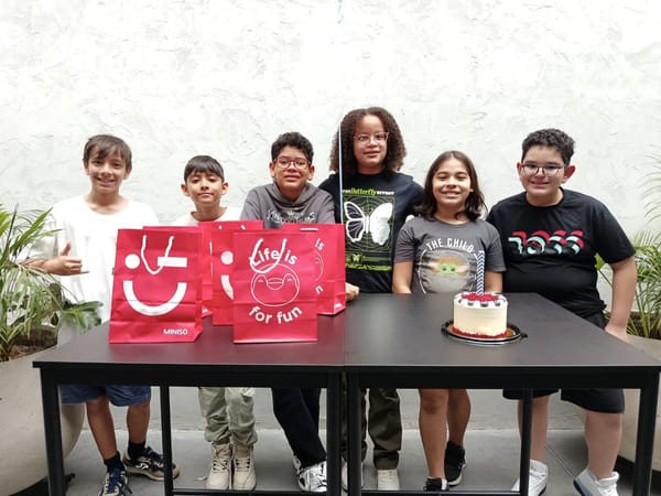 Pablo José celebró sus 11 añitos rodeado de amigos