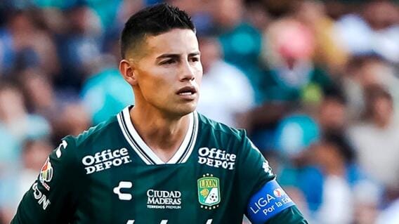 James Rodríguez no continuará en el León de México