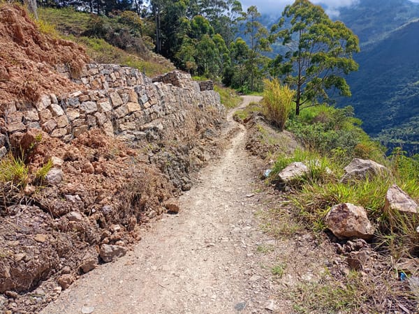 Campesinos de San Andrés, Santander, temen quedar incomunicados por el colapso de la vía rural principal imagen de la publicación